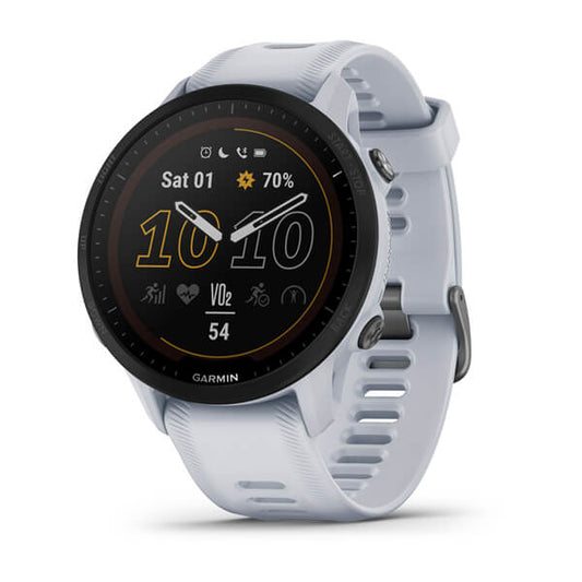 Garmin Forerunner 955 Solar bianco pietra/nero