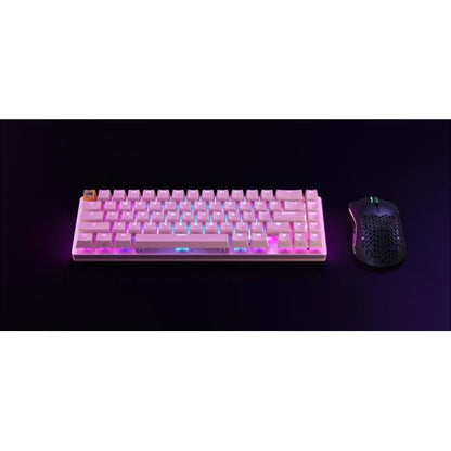 Glorious GMMK 2 Compact Keyboard - Fox Switches, ANSI Layout, pink