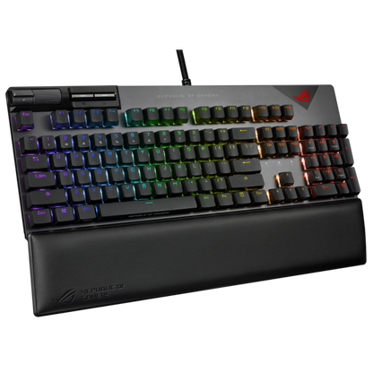 ASUS ROG Strix Flare II Gaming Tastatur, PBT - ROG NX RED, schwarz