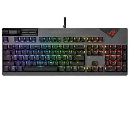 ASUS ROG Strix Flare II Gaming Tastatur, PBT - ROG NX RED, schwarz