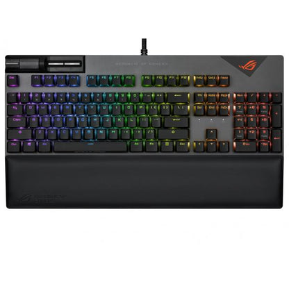 ASUS ROG Strix Flare II Gaming Tastatur, PBT - ROG NX RED, schwarz