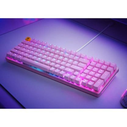 Glorious GMMK 2 Full-Size Keyboard - Fox switches, ANSI Layout, pink