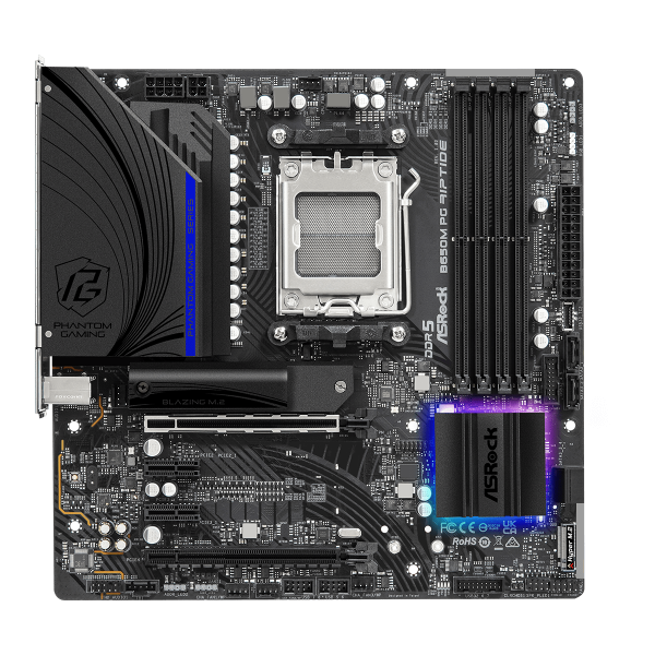 Asrock B650M PG Riptide AMD B650 Socket AM5 micro ATX