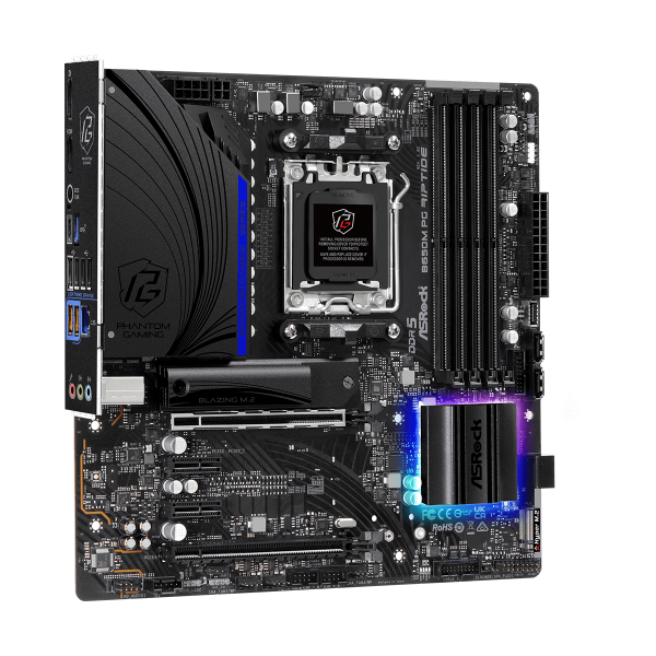 Asrock B650M PG Riptide AMD B650 Socket AM5 micro ATX