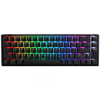 Ducky One 3 Classic Black/White SF Gaming Tastatur, RGB LED - MX-Speed-Silver