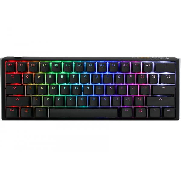 Ducky One 3 Classic Black/White Mini Gaming Tastatur, RGB LED - MX-Black