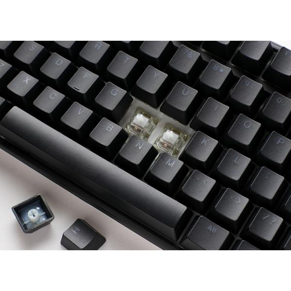 Ducky One 3 Classic Black/White TKL Gaming Tastatur, RGB LED - MX-Blue