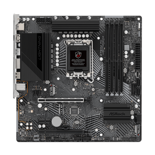 Asrock Z790M PG Lightning/D4 Intel Z790 LGA 1700 micro ATX