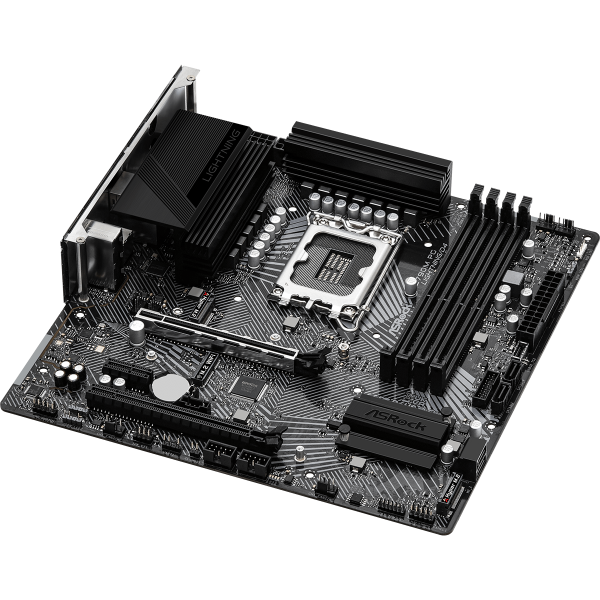 Asrock Z790M PG Lightning/D4 Intel Z790 LGA 1700 micro ATX