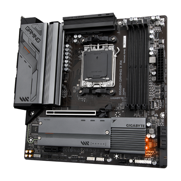 Gigabyte B650M GAMING X AX (rev. 1.x) AMD B650 Presa di corrente AM5 micro ATX