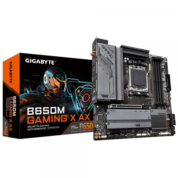 Gigabyte B650M GAMING X AX (rev. 1.x) AMD B650 Presa di corrente AM5 micro ATX