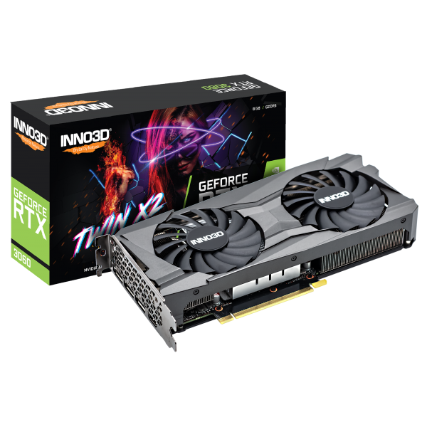 Inno3D GeForce RTX 3060 Twin X2 NVIDIA 8 GB GDDR6