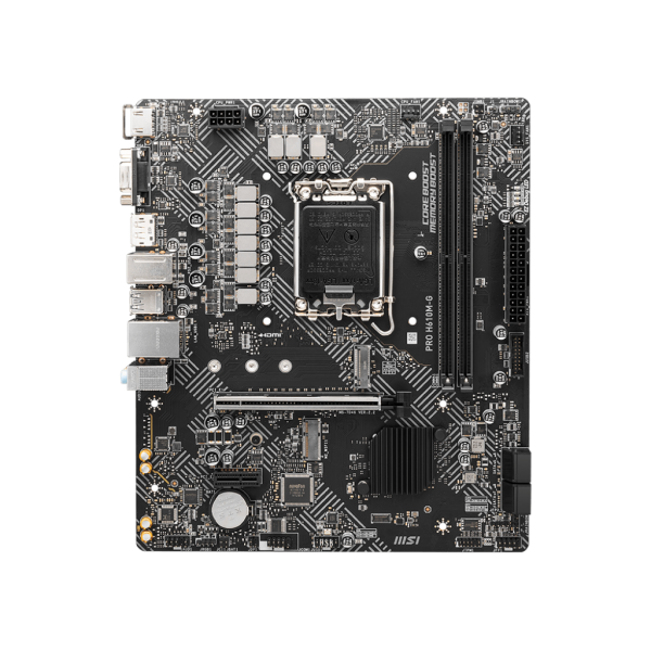 MSI PRO H610M-G scheda madre Intel H610 LGA 1700 micro ATX