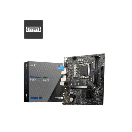 MSI PRO H610M-G scheda madre Intel H610 LGA 1700 micro ATX