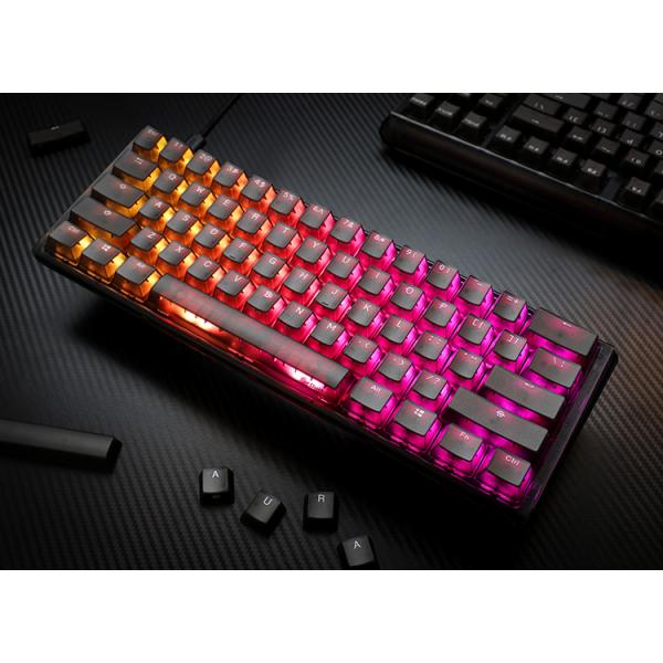 Ducky One 3 Aura Black Mini Gaming Keyboard, RGB LED - MX-Blue (US)