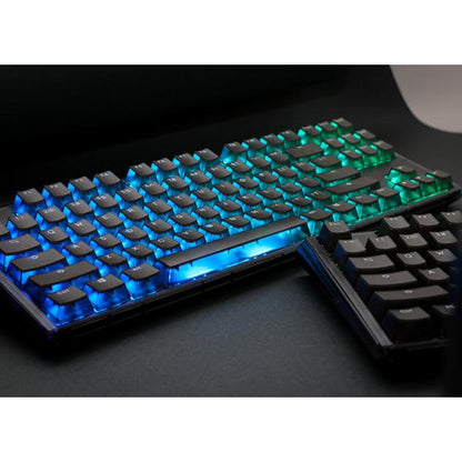 Ducky One 3 Aura Black TKL Gaming Keyboard, RGB LED - MX-Blue (US)