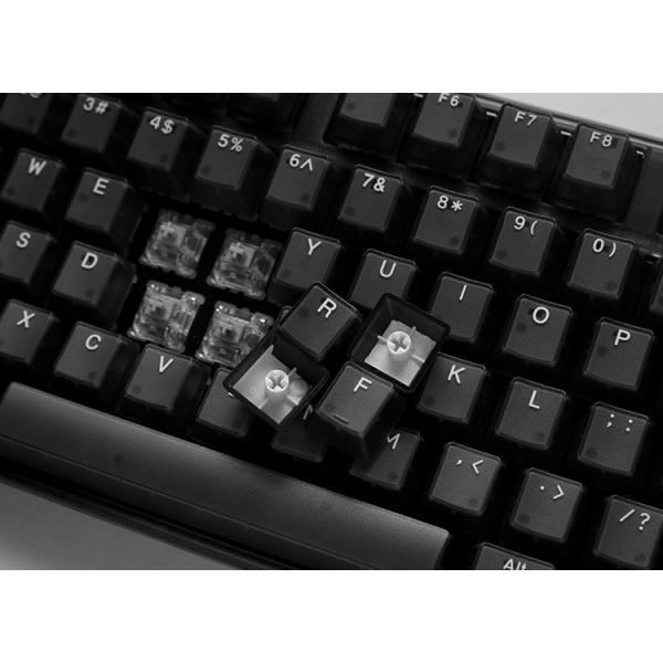 Ducky One 3 Aura Black TKL Gaming Keyboard, RGB LED - MX-Red (US)