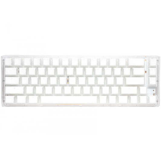 Ducky One 3 Aura White SF Gaming Keyboard, RGB LED - MX-Red (US)