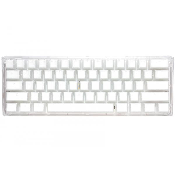 Ducky One 3 Aura White Mini Keyboard Keyboard, RGB LED - MX-Brown (US)