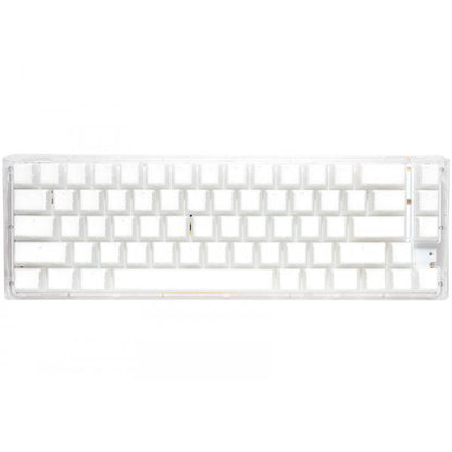 Ducky One 3 Aura White SF Gaming Keyboard, RGB LED - MX-Silent-Red (US)