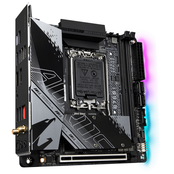 Gigabyte B760I AORUS PRO DDR4 scheda madre Intel B760 Express LGA 1700 mini ITX