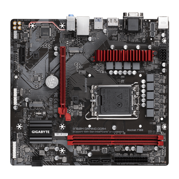 Gigabyte B760M GAMING DDR4 scheda madre Intel B760 Express LGA 1700 micro ATX