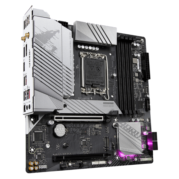 Gigabyte B760M AORUS ELITE AX scheda madre Intel B760 LGA 1700 micro ATX