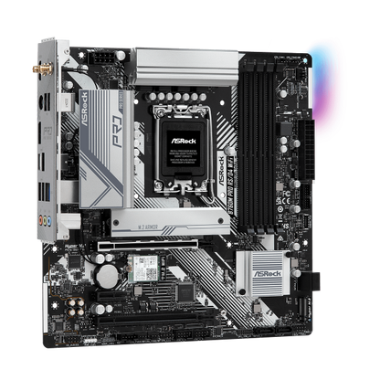 Asrock B760M Pro RS/D4 WiFi Intel B760 LGA 1700 micro ATX