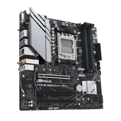 ASUS PRIME B650M-A WIFI II AMD B650 Presa di corrente AM5 micro ATX