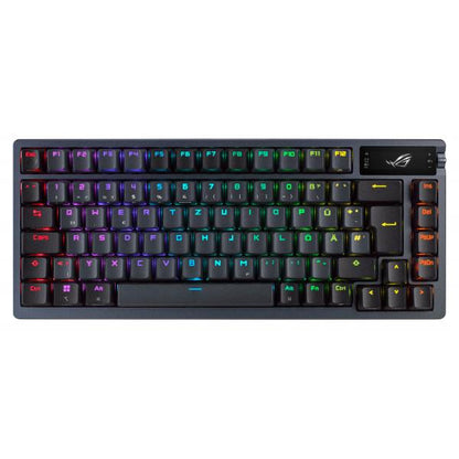 ASUS ROG Azoth Wireless Gaming Tastatur , PBT, ROG NX RED, USB/Bluetooth, DE