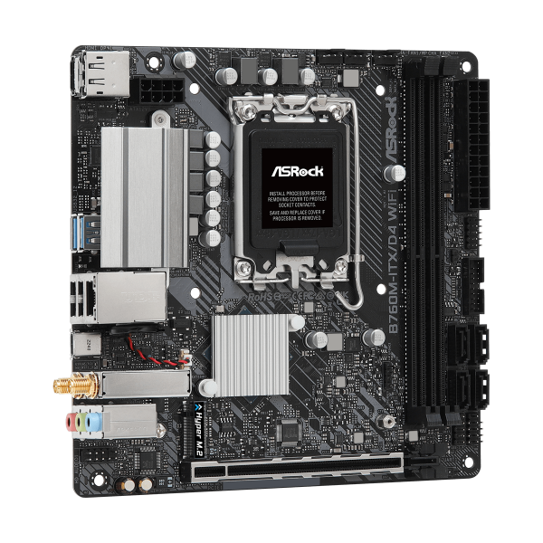 Asrock B760M-ITX/D4 WiFi Intel B760 LGA 1700 mini ITX