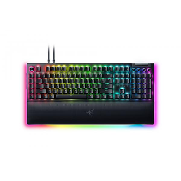 Razer BlackWidow V4 Pro Gaming Tastatur, Yellow Switch, USB, DE Layout