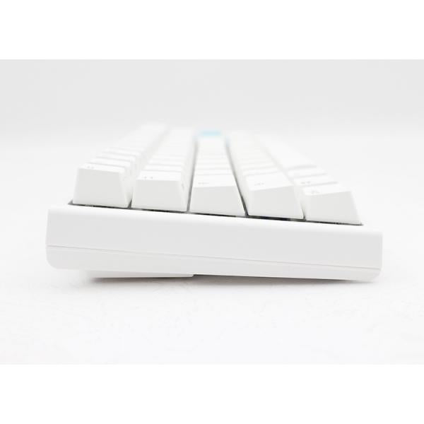 Ducky One 2 Pro Mini White Edition Gaming Keyboard, RGB LED - Kailh Box White (US)