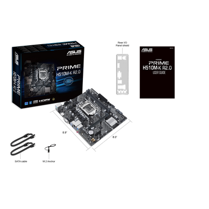 ASUS PRIME H510M-K R2.0 Intel H470 LGA 1200 micro ATX