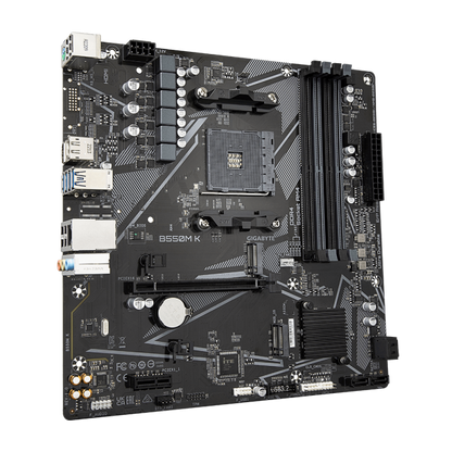 Gigabyte B550M K 1.0 scheda madre AMD B550 Socket AM4 micro ATX