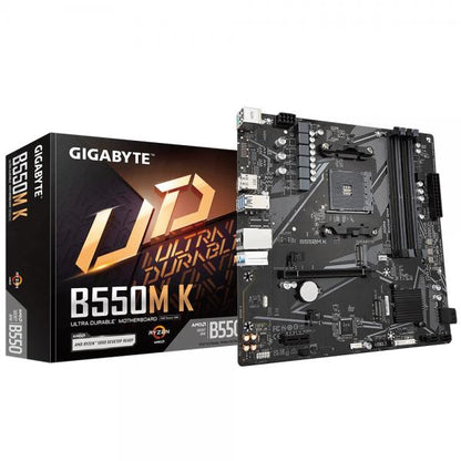 Gigabyte B550M K 1.0 scheda madre AMD B550 Socket AM4 micro ATX