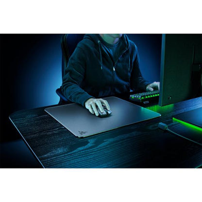 Razer Atlas Tempered Glass Gaming Mauspad - schwarz