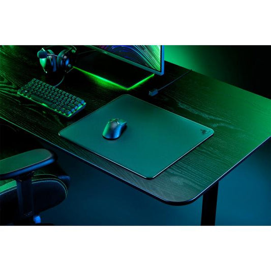 Razer Atlas Tempered Glass Gaming Mauspad - schwarz