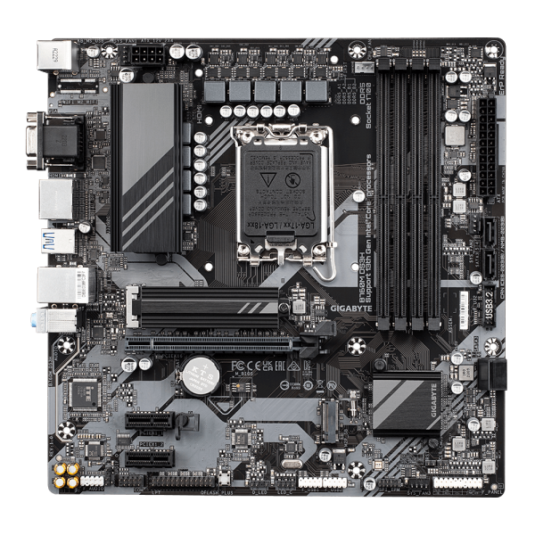 Gigabyte B760M DS3H scheda madre Intel B760 Express LGA 1700 micro ATX