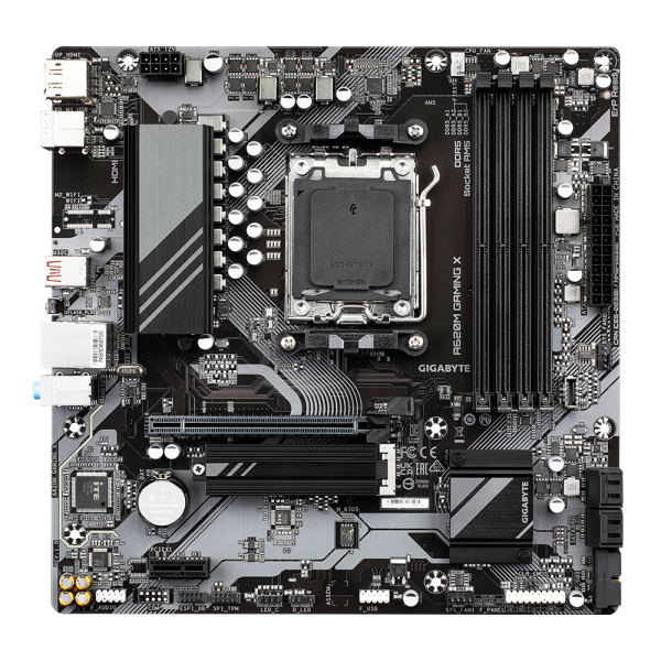 Gigabyte A620M GAMING X scheda madre AMD A620 Presa di corrente AM5 micro ATX