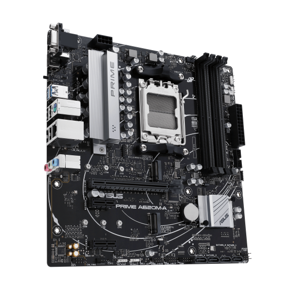 ASUS PRIME A620M-A-CSM AMD A620 Presa di corrente AM5 micro ATX