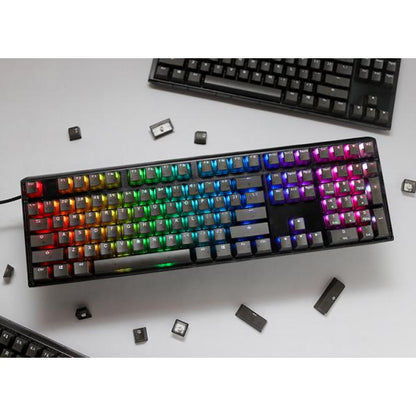 Ducky One 3 Aura Black Gaming Tastatur, RGB LED - MX-Red