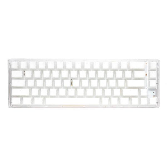 Ducky One 3 Aura White SF Gaming Tastatur, RGB LED - MX-Blue