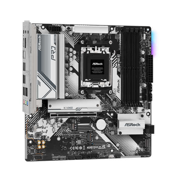 Asrock A620M Pro RS AMD A620 Presa di corrente AM5 micro ATX