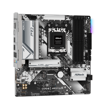 Asrock A620M Pro RS AMD A620 Presa di corrente AM5 micro ATX