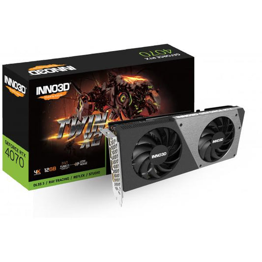 Inno3D N40702-126X-185252N scheda video NVIDIA GeForce RTX 4070 12 GB GDDR6X