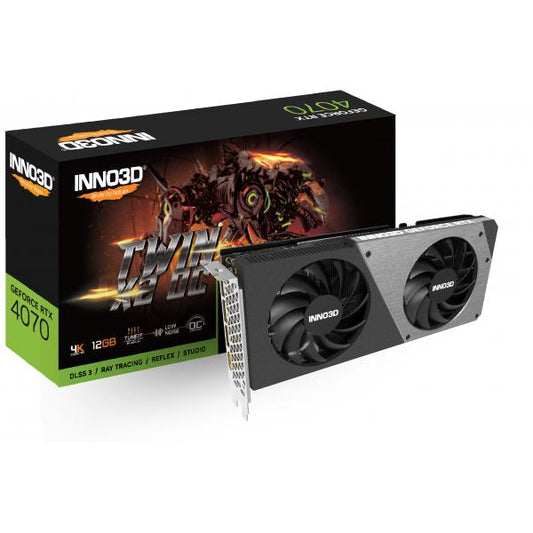 Inno3D N40702-126XX-185252N scheda video NVIDIA GeForce RTX 4070 12 GB GDDR6X