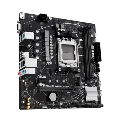 ASUS PRIME A620M-K AMD A620 Presa di corrente AM5 micro ATX