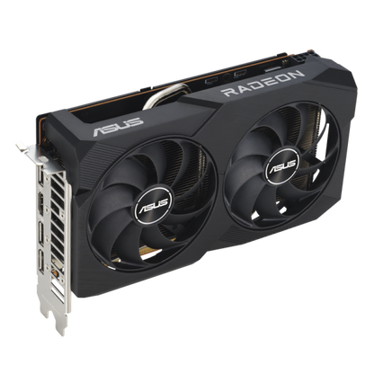 ASUS Dual -RX7600-O8G-V2 AMD Radeon RX 7600 8 GB GDDR6