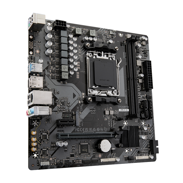 Gigabyte A620M H (rev. 1.0) AMD A620 Presa di corrente AM5 micro ATX